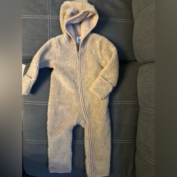 Baby GAP Sherpa One Piece - 6-12 Months - Picture 1 of 4